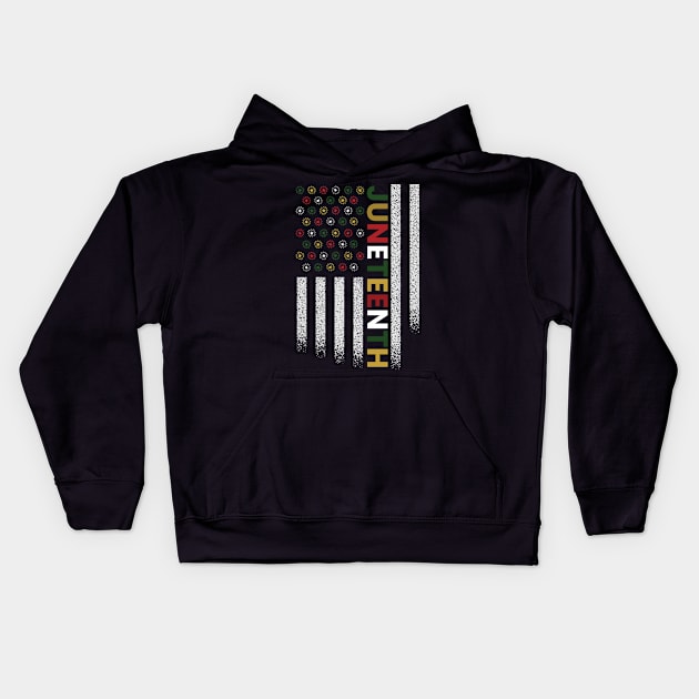 Juneteenth Kids Hoodie by oyshopping